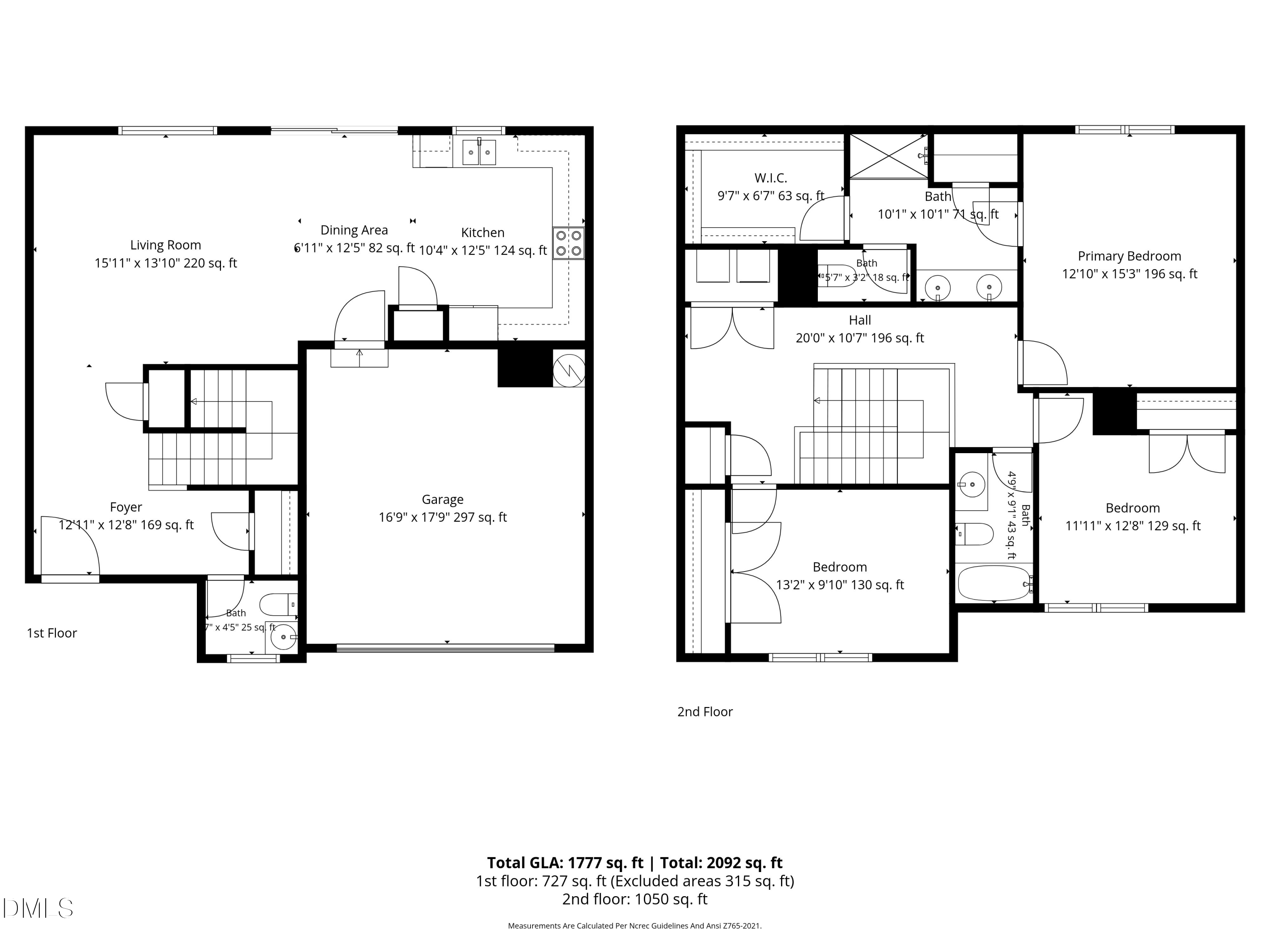 2816 Elsa Drive Raleigh, NC 27610 - Photo 35 of 35 a picture of a floor plan