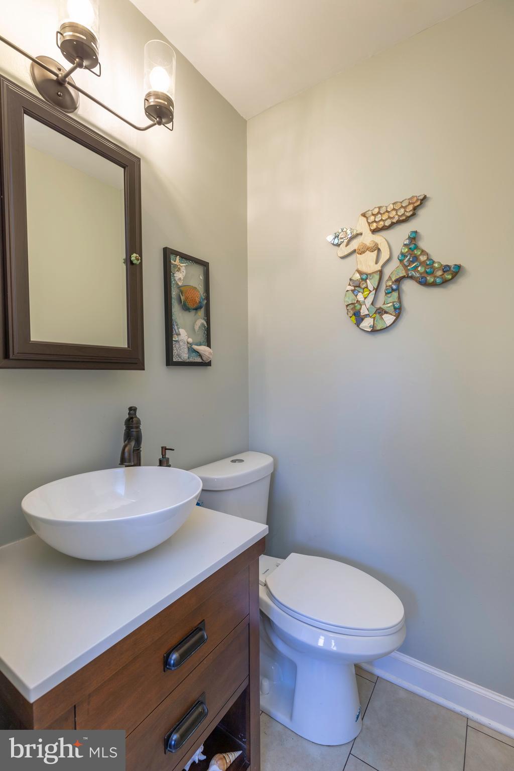 764 Dividing Road Severna Park, MD 21146 - Photo 20 of 49 Convenient Main Level Powder Room Updated In 2018