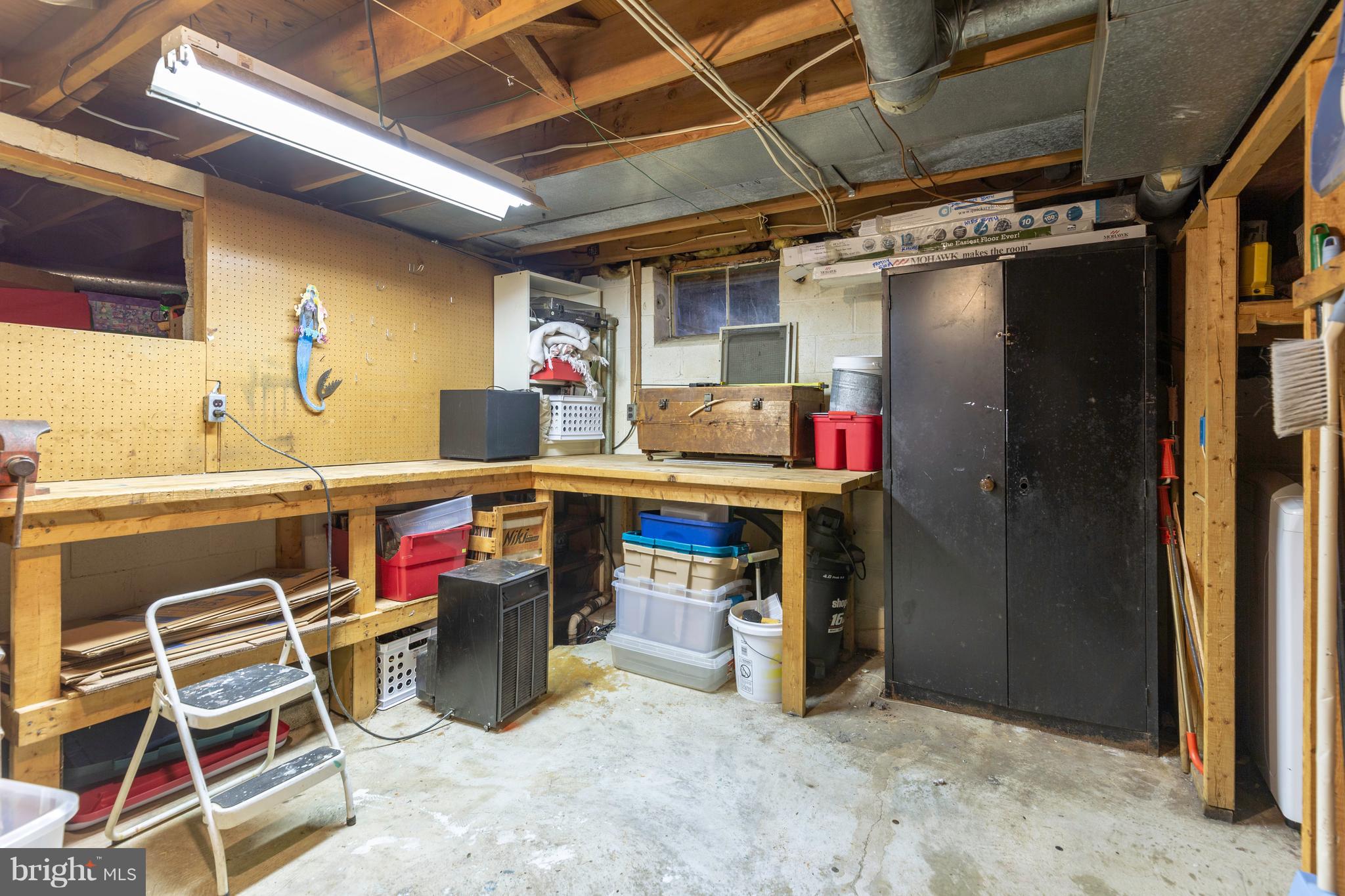 764 Dividing Road Severna Park, MD 21146 - Photo 34 of 49 Workshop In Basement + Storage Room, Open Space,