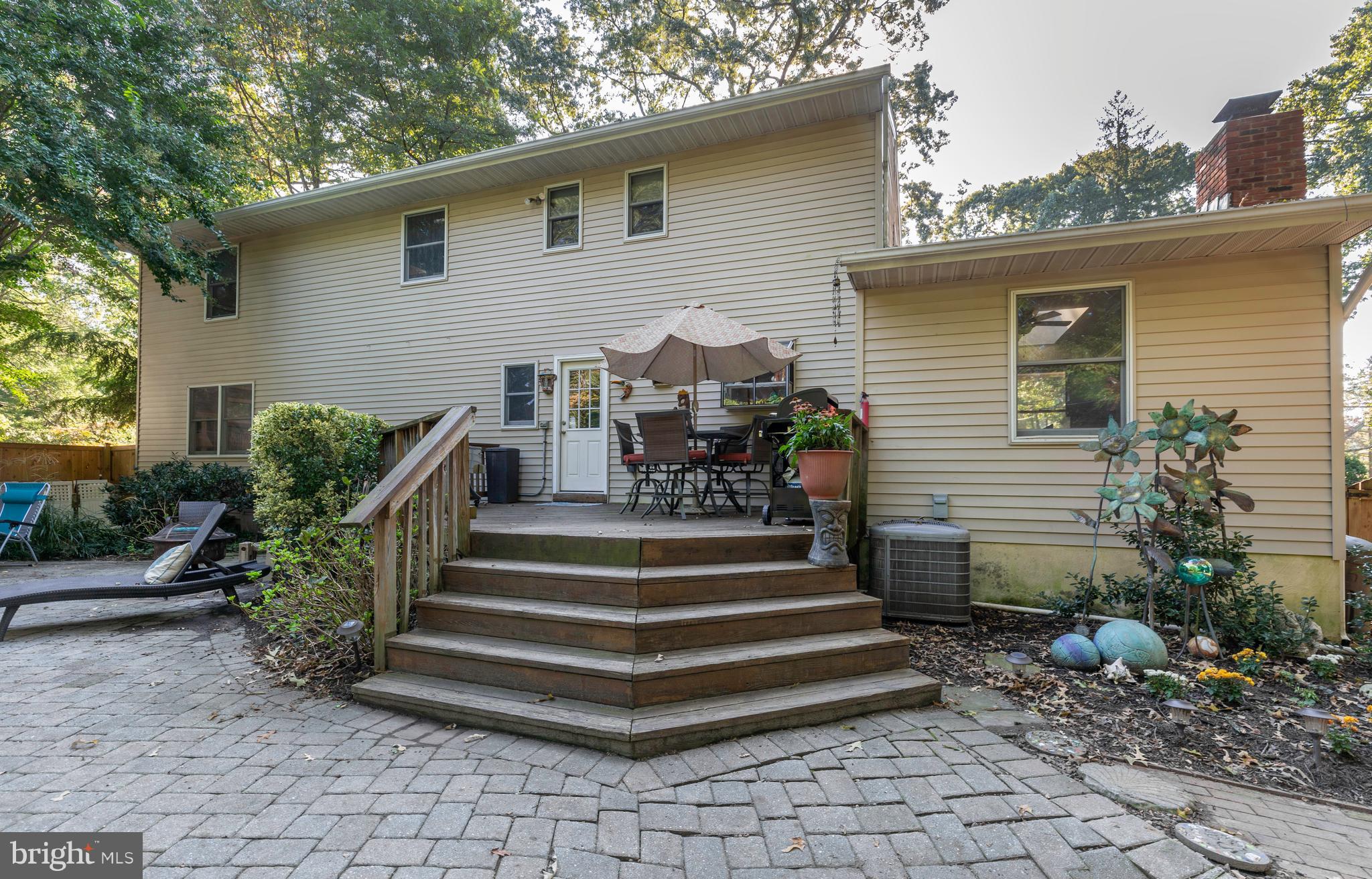 764 Dividing Road Severna Park, MD 21146 - Photo 38 of 49 Large Custom Deck Overlooking Pool.....