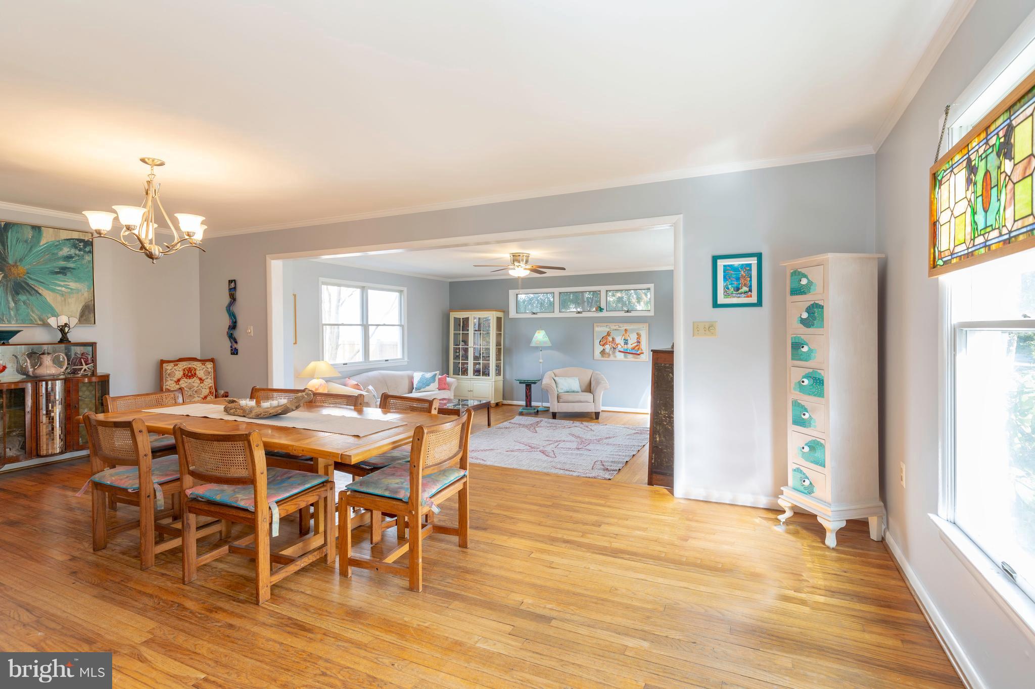 764 Dividing Road Severna Park, MD 21146 - Photo 8 of 49 Refinished Hardwood Floors Grace Most Of The Rooms