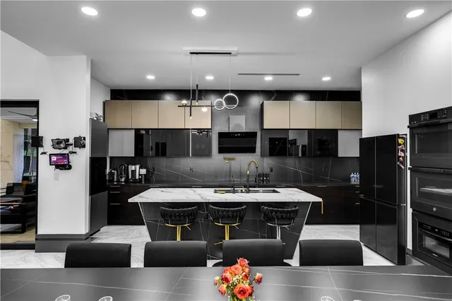 a living room with a couch