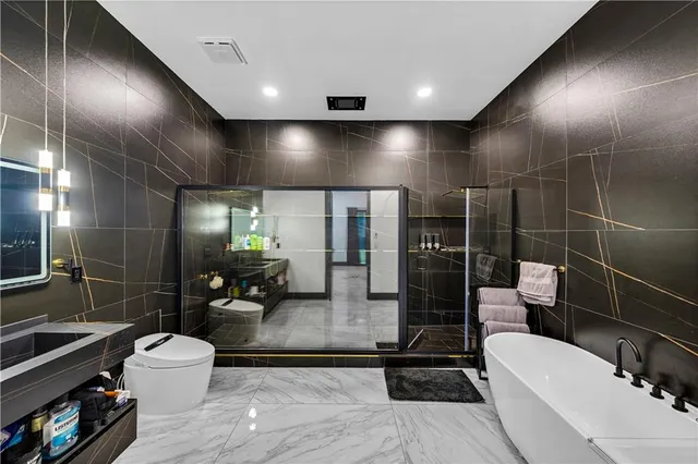 a room with gym equipment