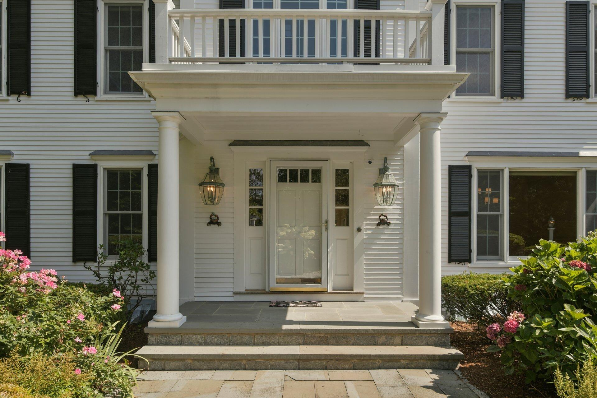 431 Baxter Neck Road Marstons Mills, MA 02648 - Photo 26 of 30 a front view of a house with a garden