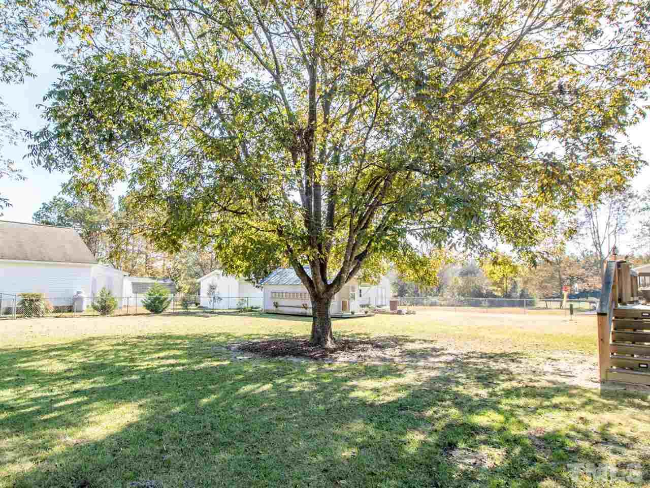 10017 Joe Leach Road Raleigh, NC 27603 - Photo 22 of 23 a view of yard with trees