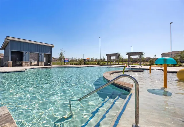 a view of a park with kids