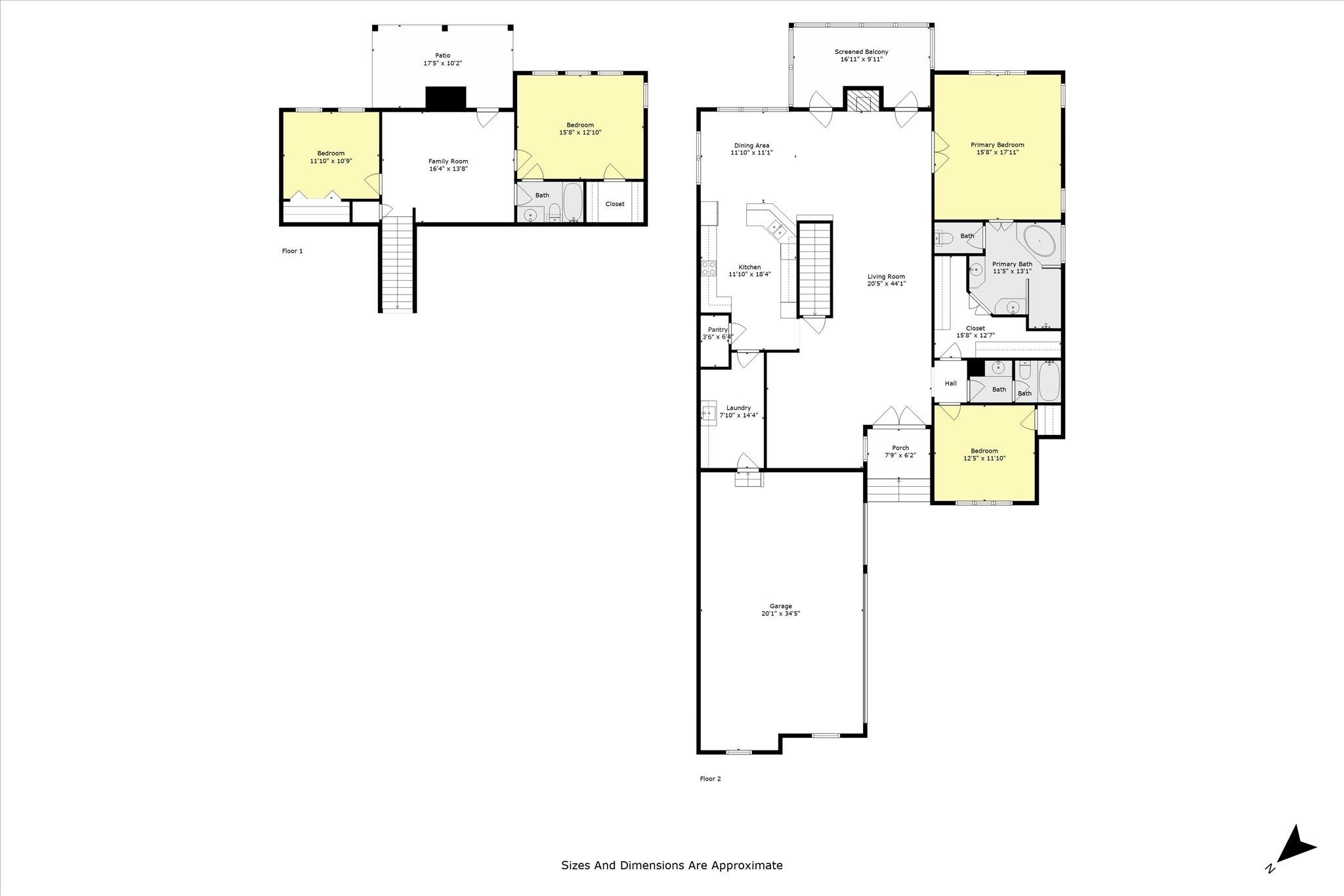 4109 Blue Heron Ridge Mobile, AL 36693 - Photo 31 of 33 Floor plan