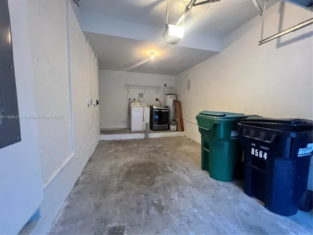 a view of a storage & utility room