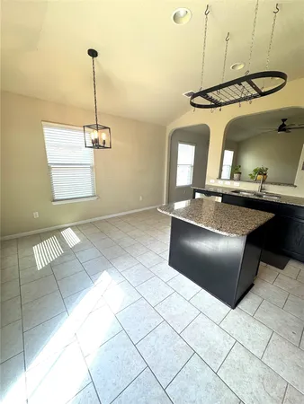 a view of a kitchen counter top space