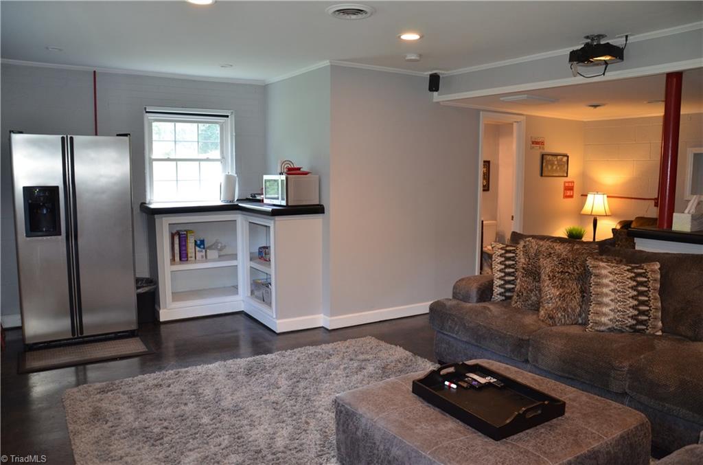 1072 Cantering Road High Point, NC 27262 - Photo 14 of 28 Updated Basement Area! Could be an entertainment area, "man cave", or even an apartment! Full Bath & Separate Entry Allow for many possibilities!