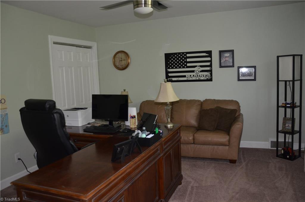 1072 Cantering Road High Point, NC 27262 - Photo 21 of 28 4th Bedroom is currently being used as an office, Great Space for many options!