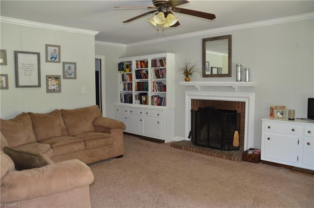 1072 Cantering Road High Point, NC 27262 - Photo 22 of 28 Recently Painted Den, and don't miss the Full Bath on Main Level!