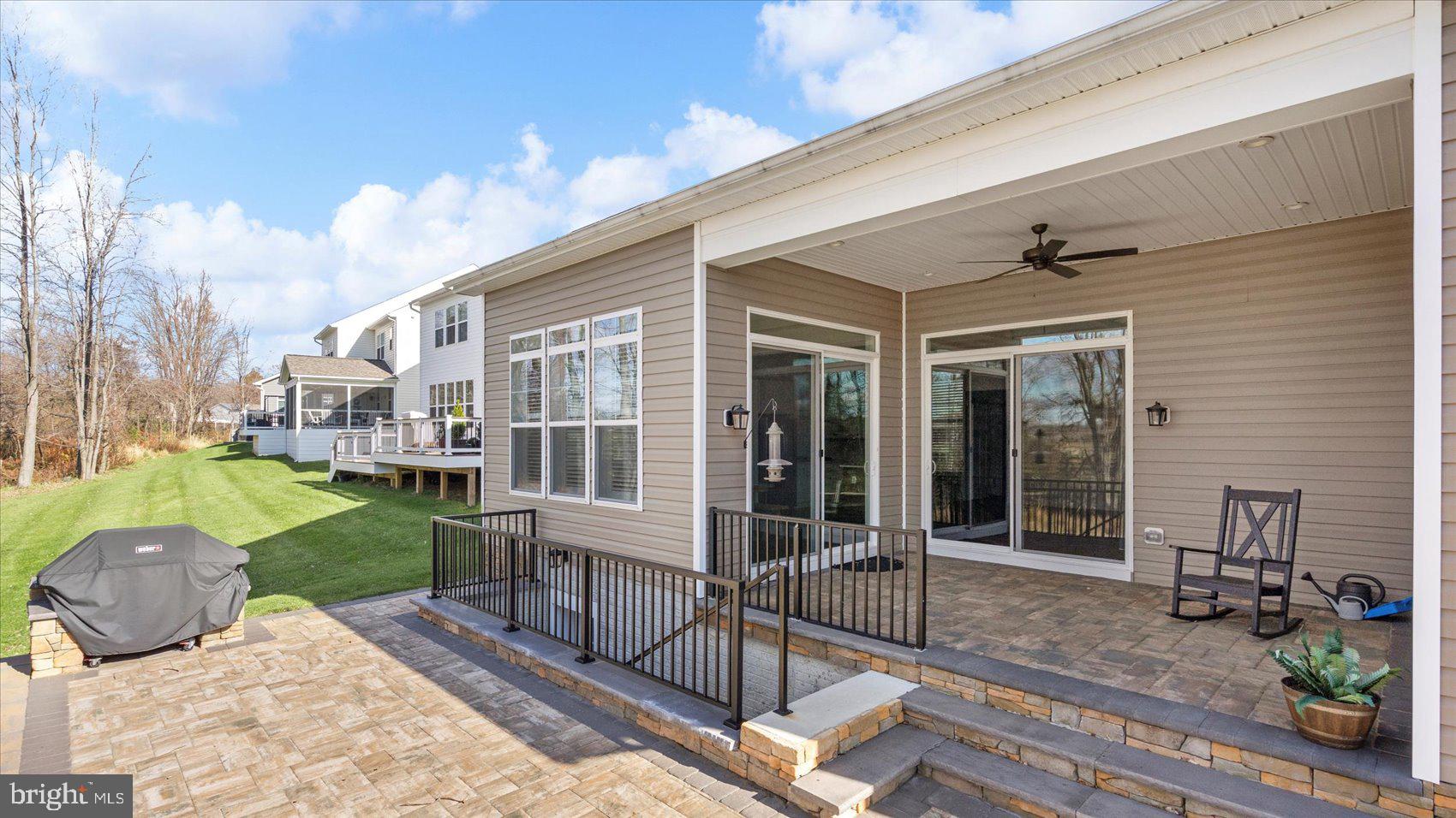 2510 Easy Street Fallston, MD 21047 - Photo 41 of 56 a view of a house with backyard porch and sitting area