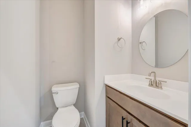 a view of small space with racks on the wall