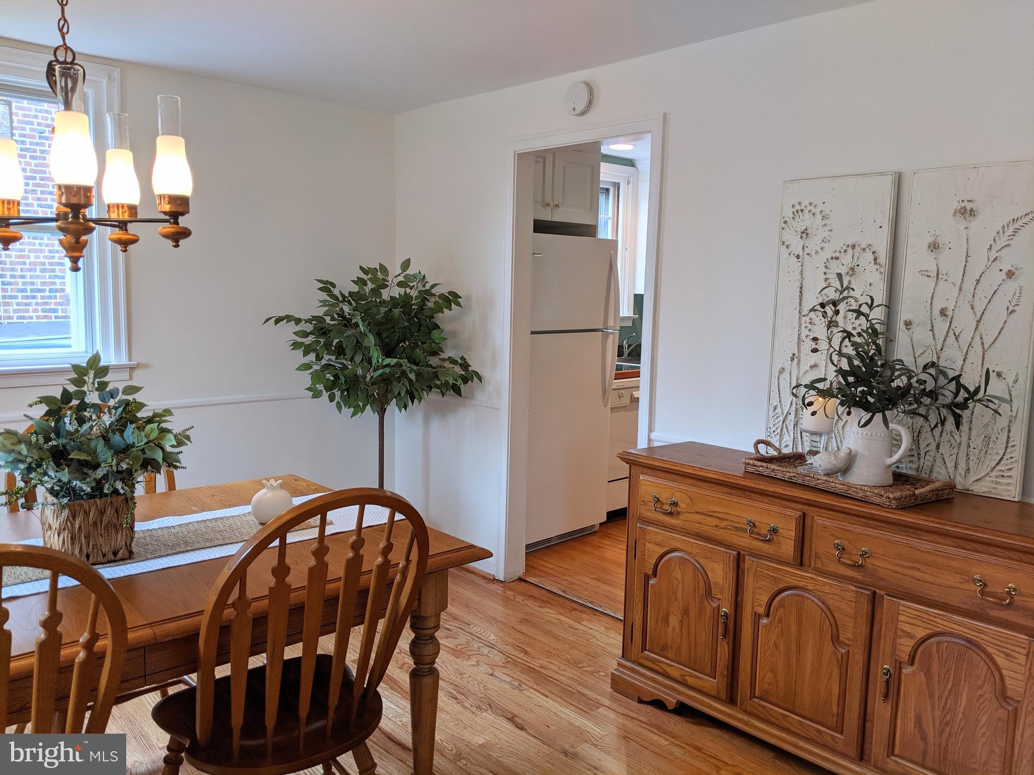 210 Paddock Road Havertown, PA 19083 - Photo 9 of 28 Hardwood continues from Dining Room into Kitchen.
