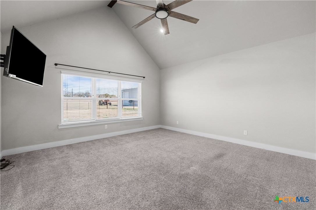 15020 Old Troy Road Troy, TX 76579 - Photo 32 of 48 an empty room with windows and fireplace