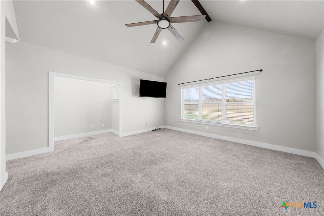15020 Old Troy Road Troy, TX 76579 - Photo 34 of 48 an empty room with windows and fan