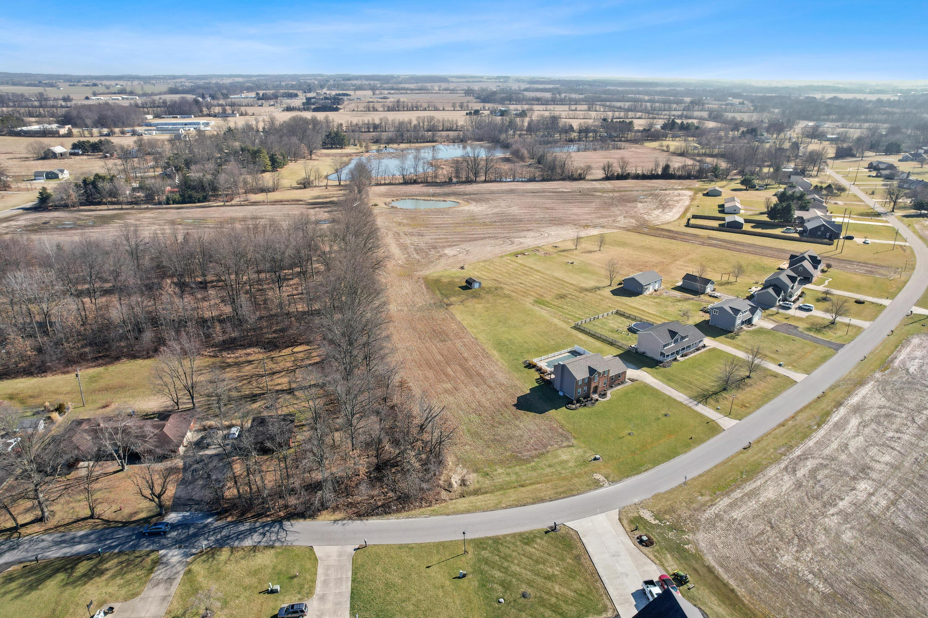 160 Holder Road Road Northeast Baltimore, OH 43105 - Photo 4 of 11 Overhead Drone View