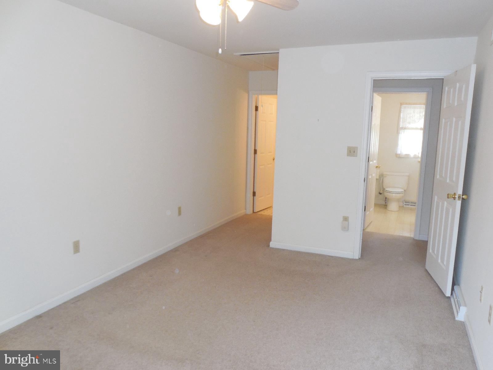 Large Master with extended and double closets