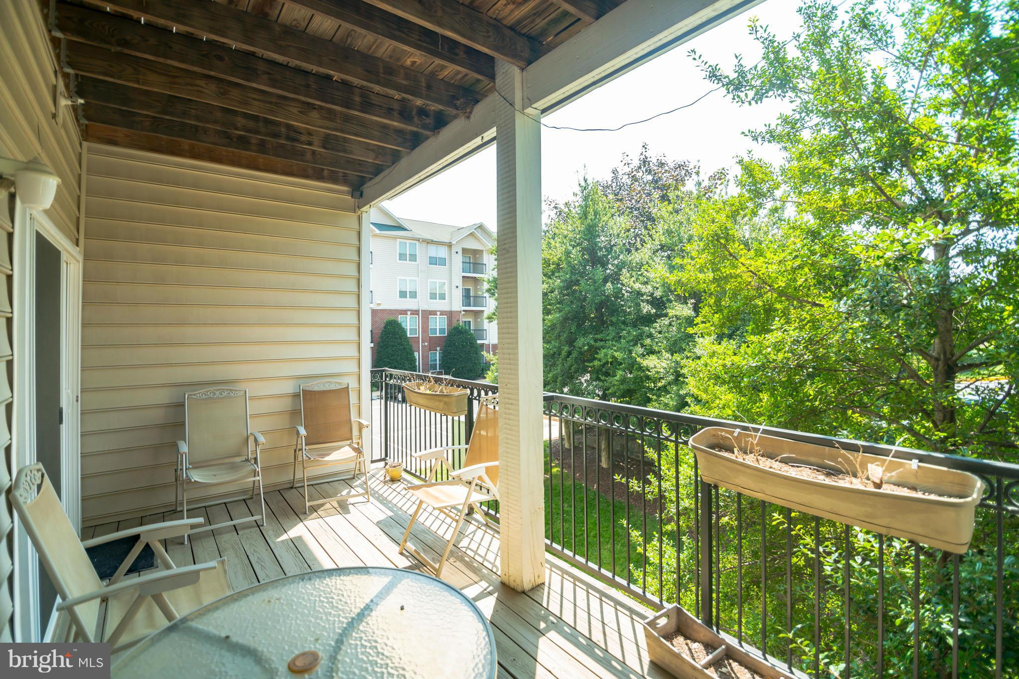 1600 Spring Gate Dr., Unit 2215 McLean, VA 22102 - Photo 9 of 30 a view of balcony with a potted plant
