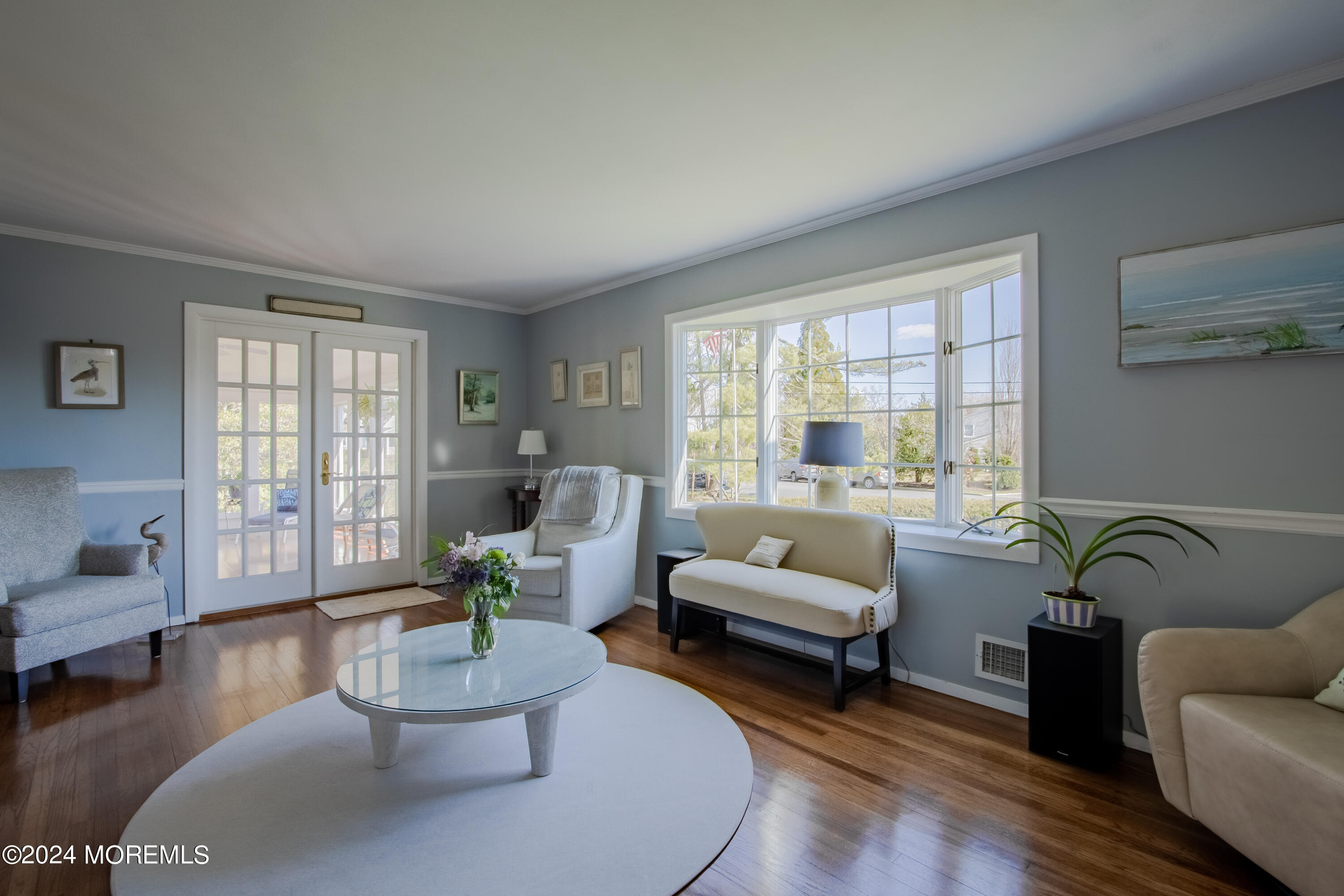 21 Rivers Edge Drive Little Silver, NJ 07739 - Photo 7 of 56 a living room with furniture and a large window