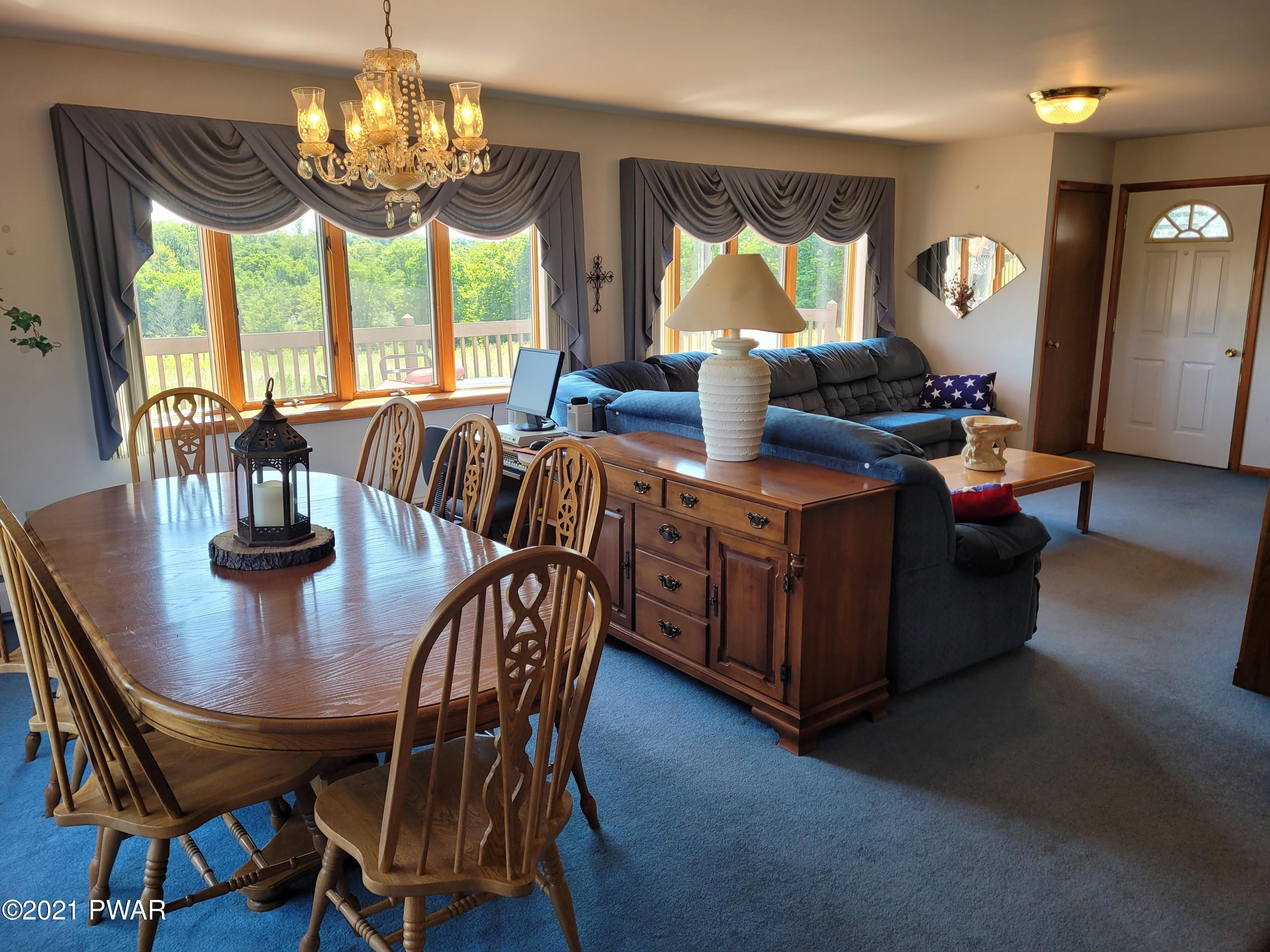 Canaan Township Road Waymart, PA 18472 - Photo 11 of 55 Dining- Living room