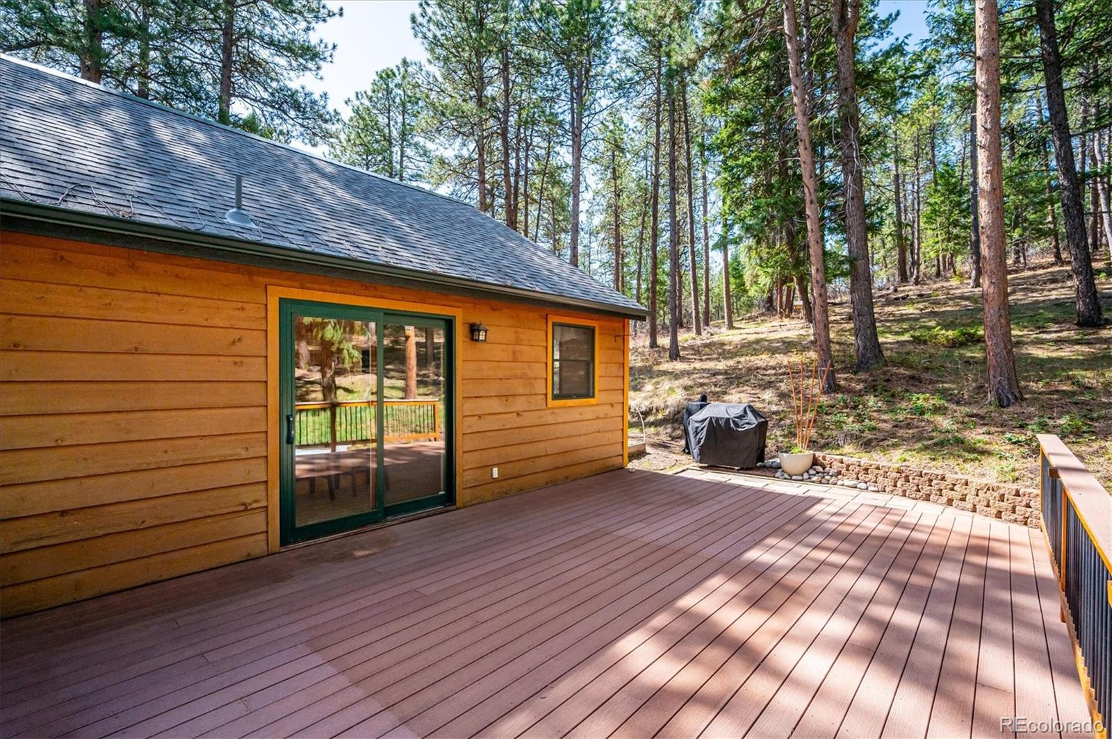 20025 Flint Lane Morrison, CO 80465 - Photo 30 of 35 a view of a house with a yard