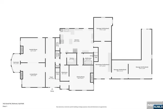 $999,000 | 142 Island Road, Mahwah, NJ 07430