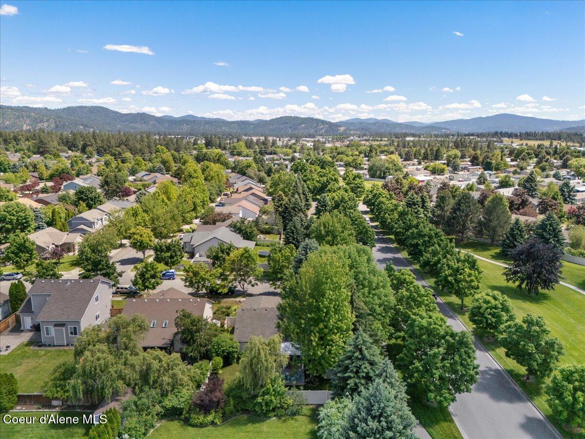 5765 North Carlisle Road Coeur D'Alene, ID 83815 - Photo 57 of 62 57-Aerial Back of Home