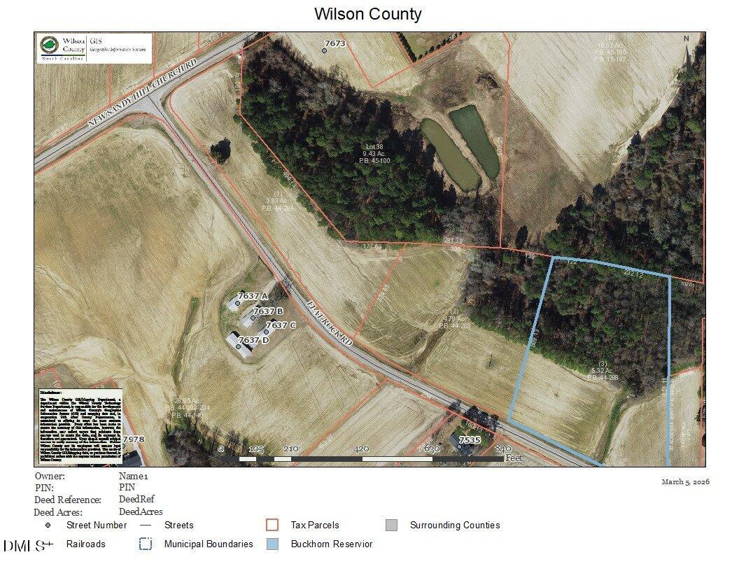 3 Flat Rock Road Sims, NC 27880 - Photo 1 of 2 Tract 3 Flat Rock