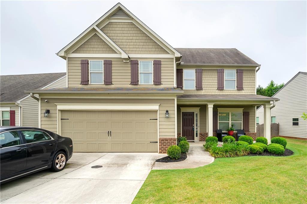 3285 Tackett Road Douglasville, GA 30135 - Photo 1 of 1 Front Entrance w/ Covered Porch