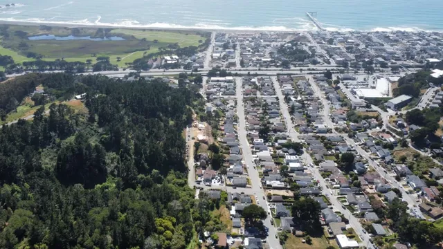 a view of outdoor space and fountain