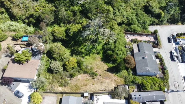 an aerial view of city