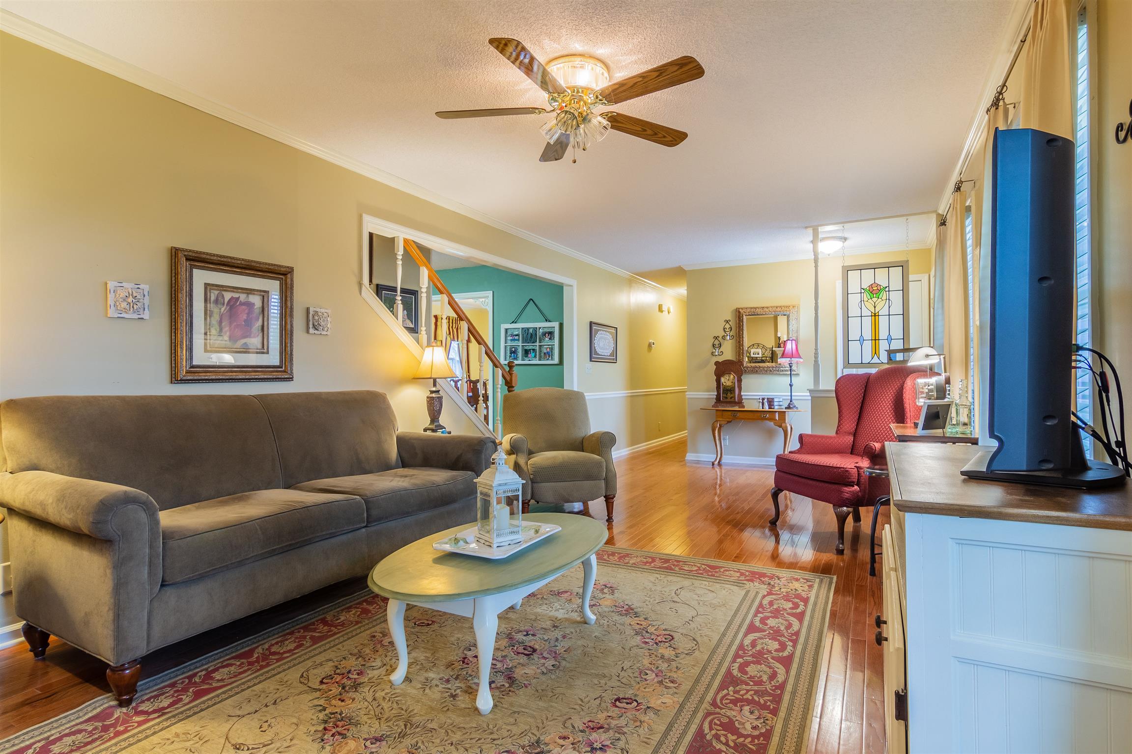 2842 Sulphur Springs Road Murfreesboro, TN 37129 - Photo 6 of 28 Another view of living room and front entry