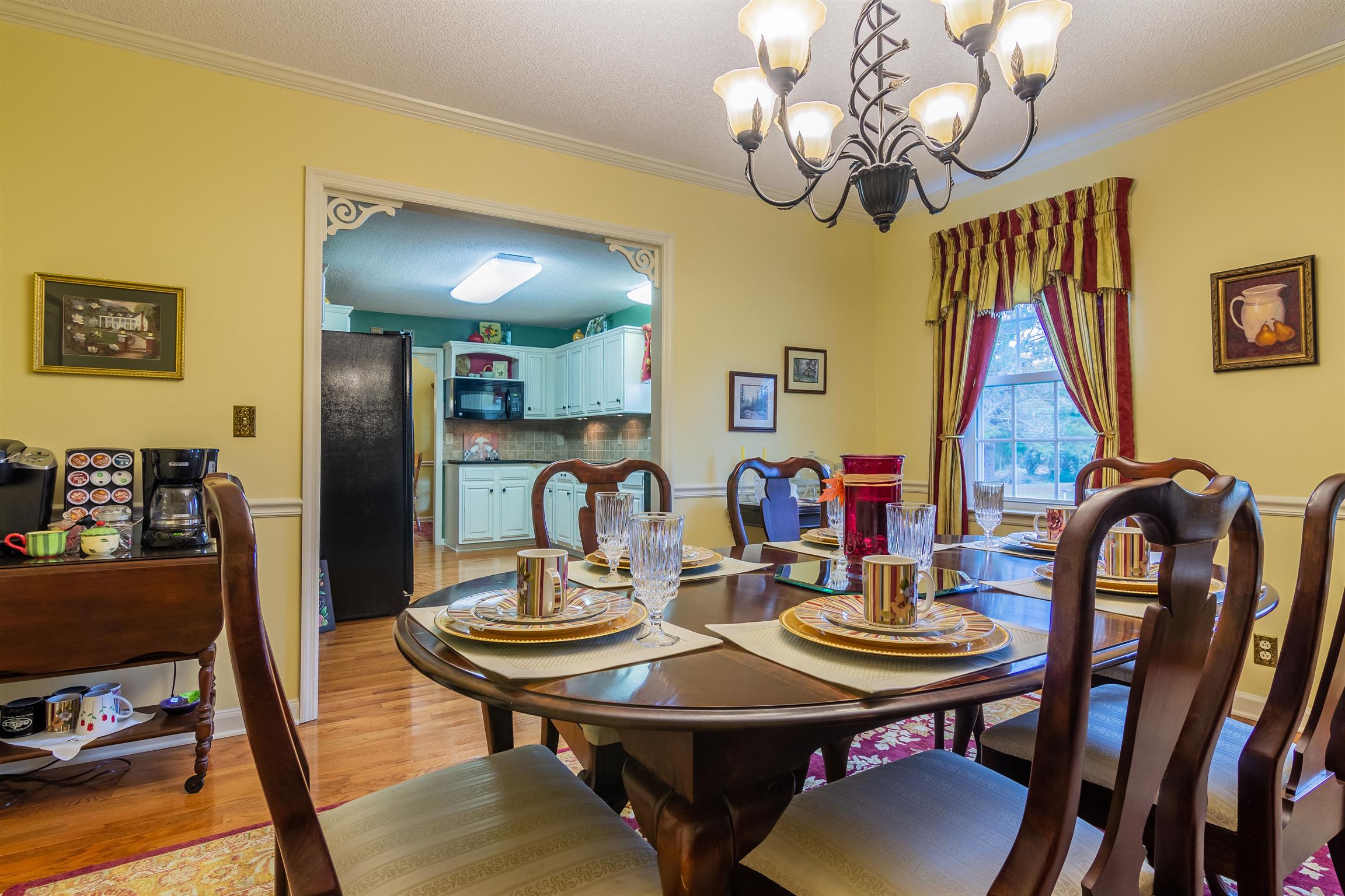 2842 Sulphur Springs Road Murfreesboro, TN 37129 - Photo 8 of 28 Formal dining room and kitchen
