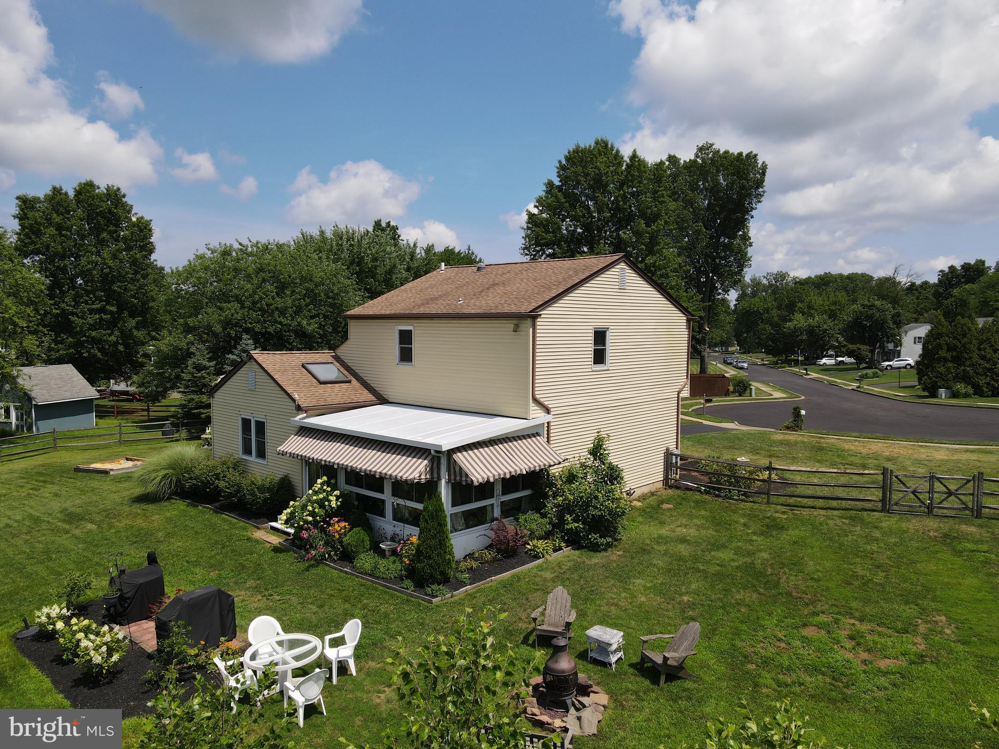 100 Olde Pilgrim Road Dublin, PA 18917 - Photo 37 of 41 Most peaceful & private backyard setting