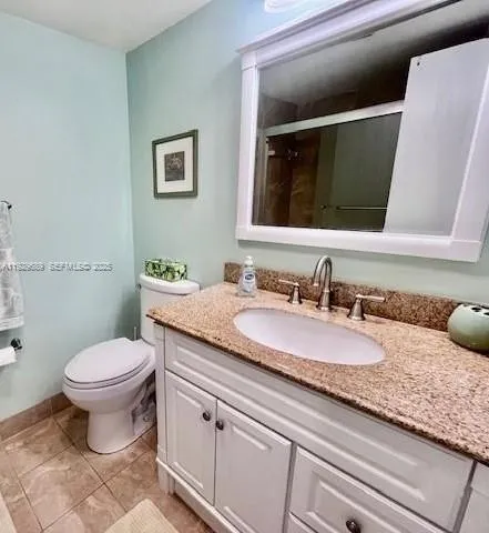 a view of a balcony with an outdoor space