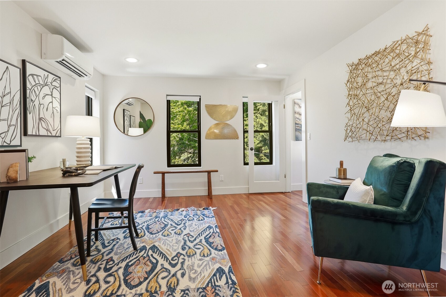 1749 Northwest 63rd Street Seattle, WA 98107 - Photo 21 of 40 a living room with furniture and a large window