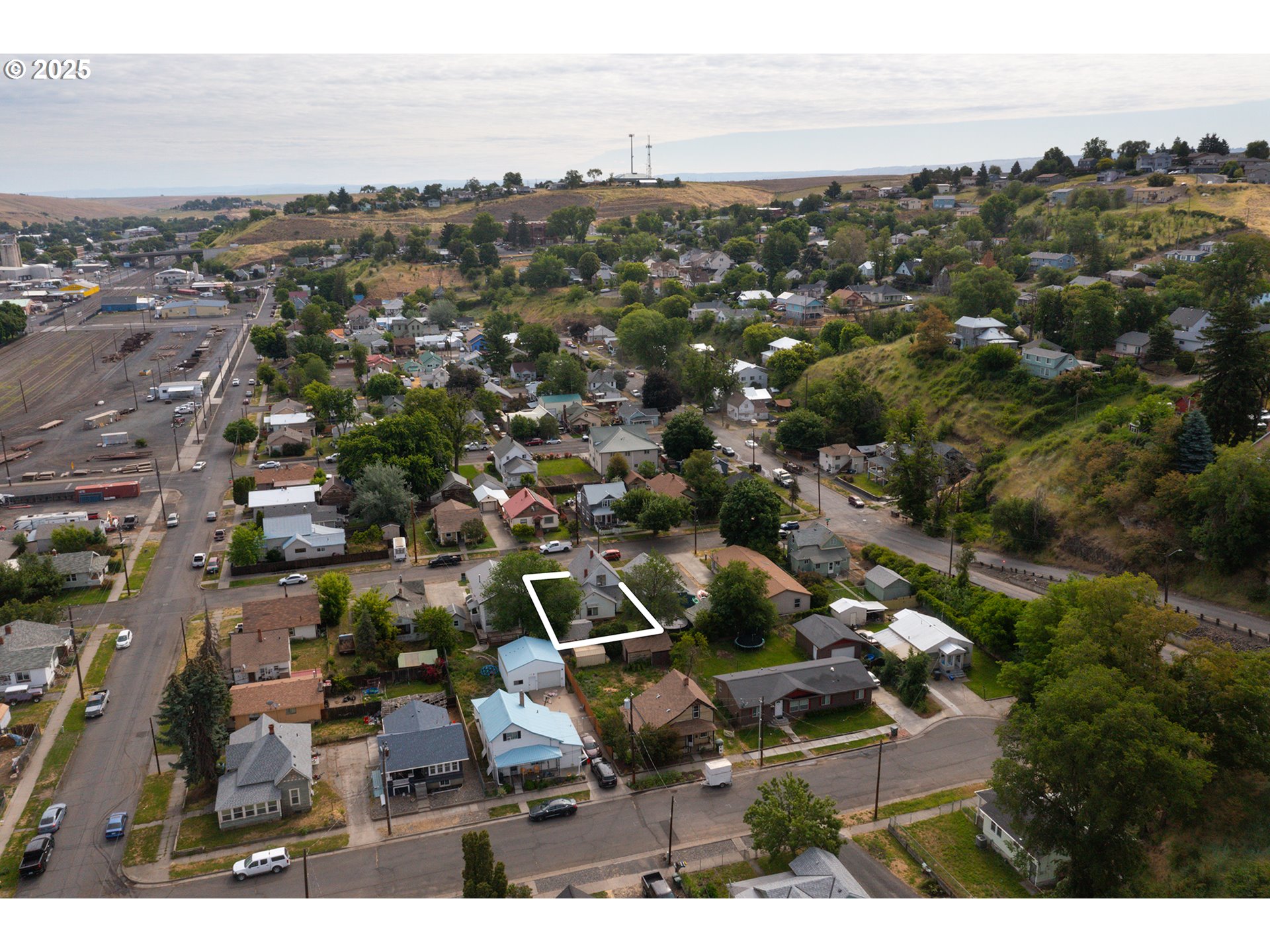 615 Southwest 5th Street Pendleton, OR 97801 - Photo 27 of 27 an aerial view of a city