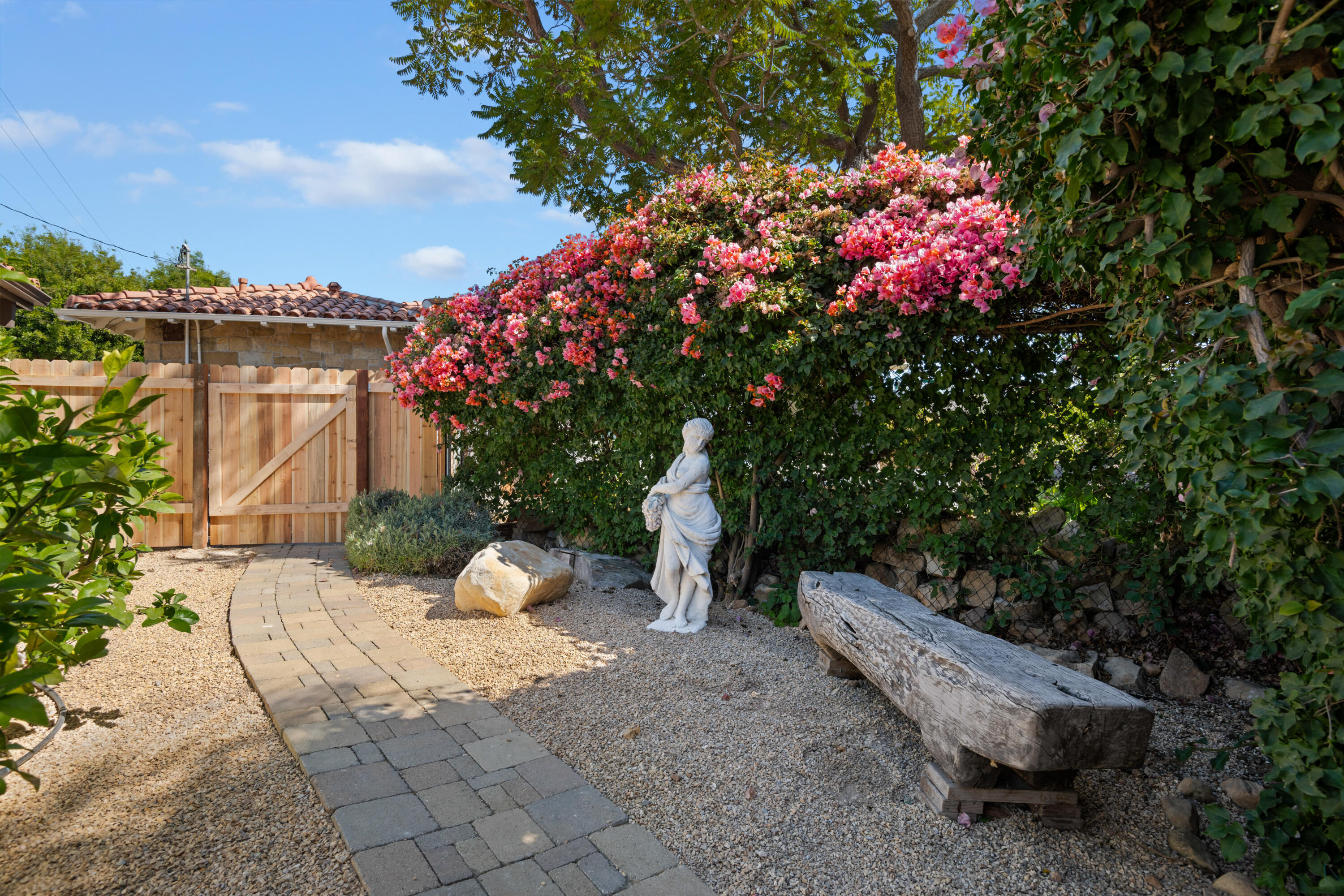 0 Laguna Street Santa Barbara, CA 93103 - Photo 4 of 15 a backyard of a house with lots of green space