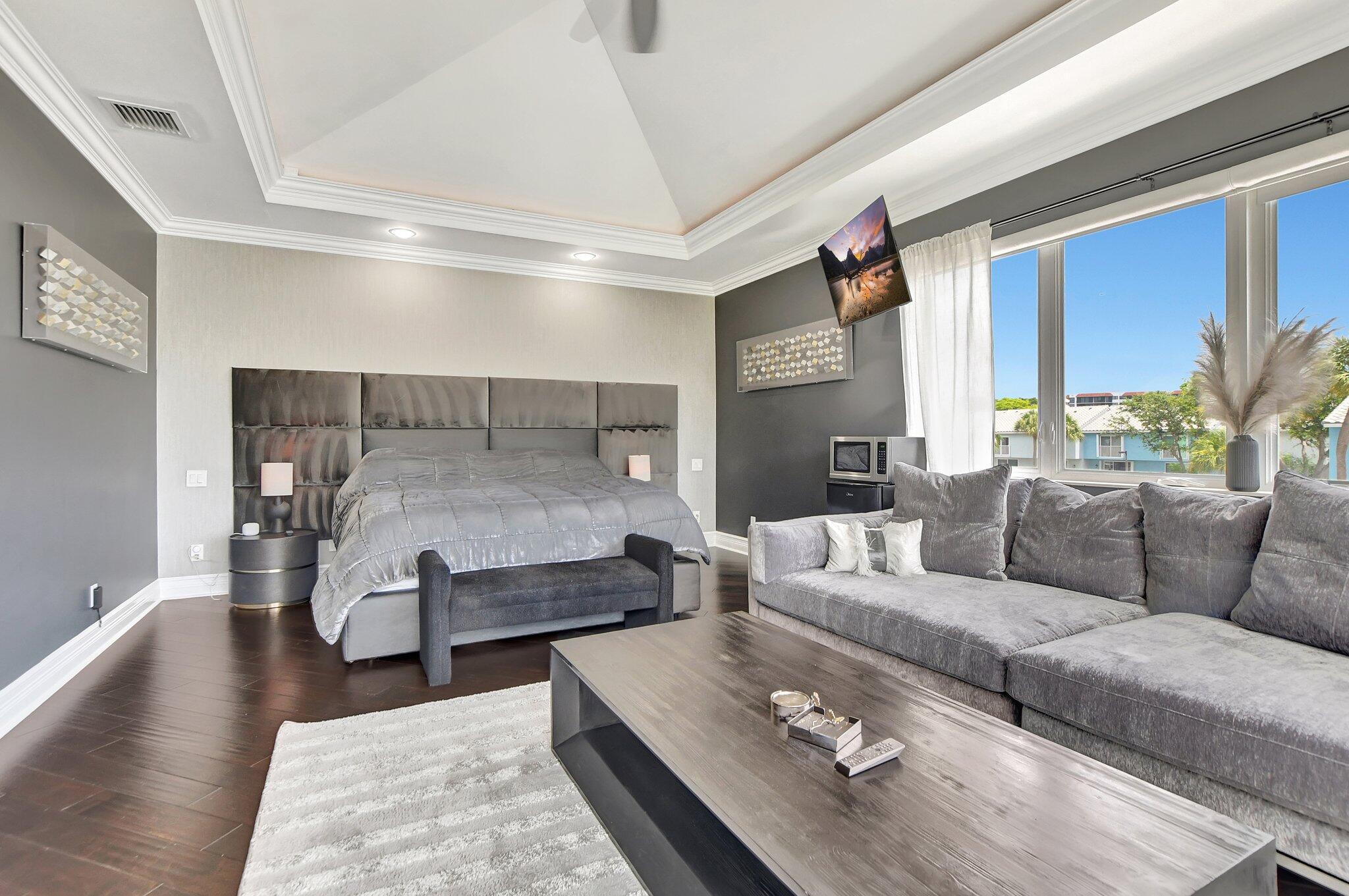 857 Havana Drive Boca Raton, FL 33487 - Photo 12 of 30 a living room with furniture and wooden floor