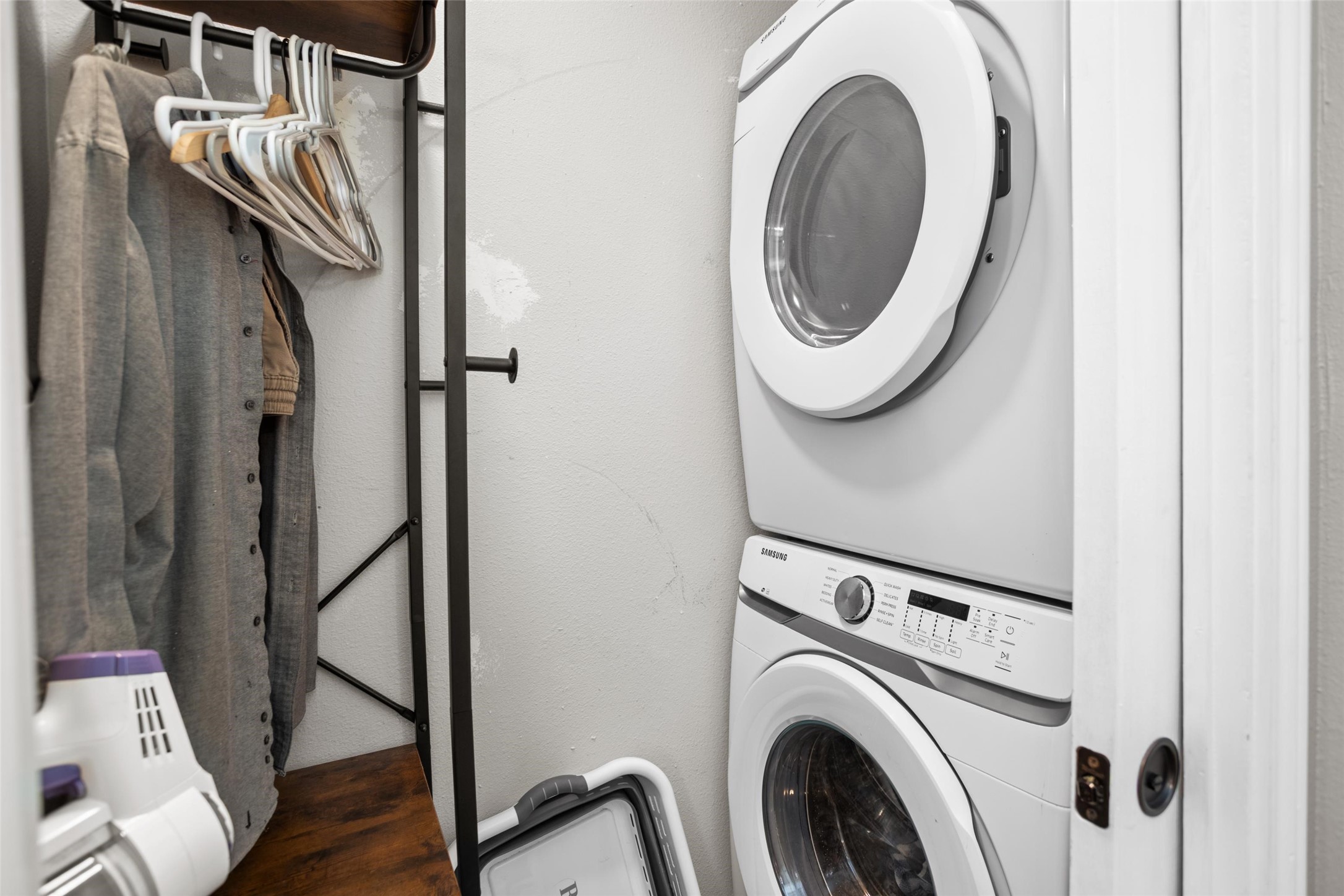 120 Cliff Street Point Blank, TX 77364 - Photo 16 of 30 Indoor utility room and Washer & Dryer stays