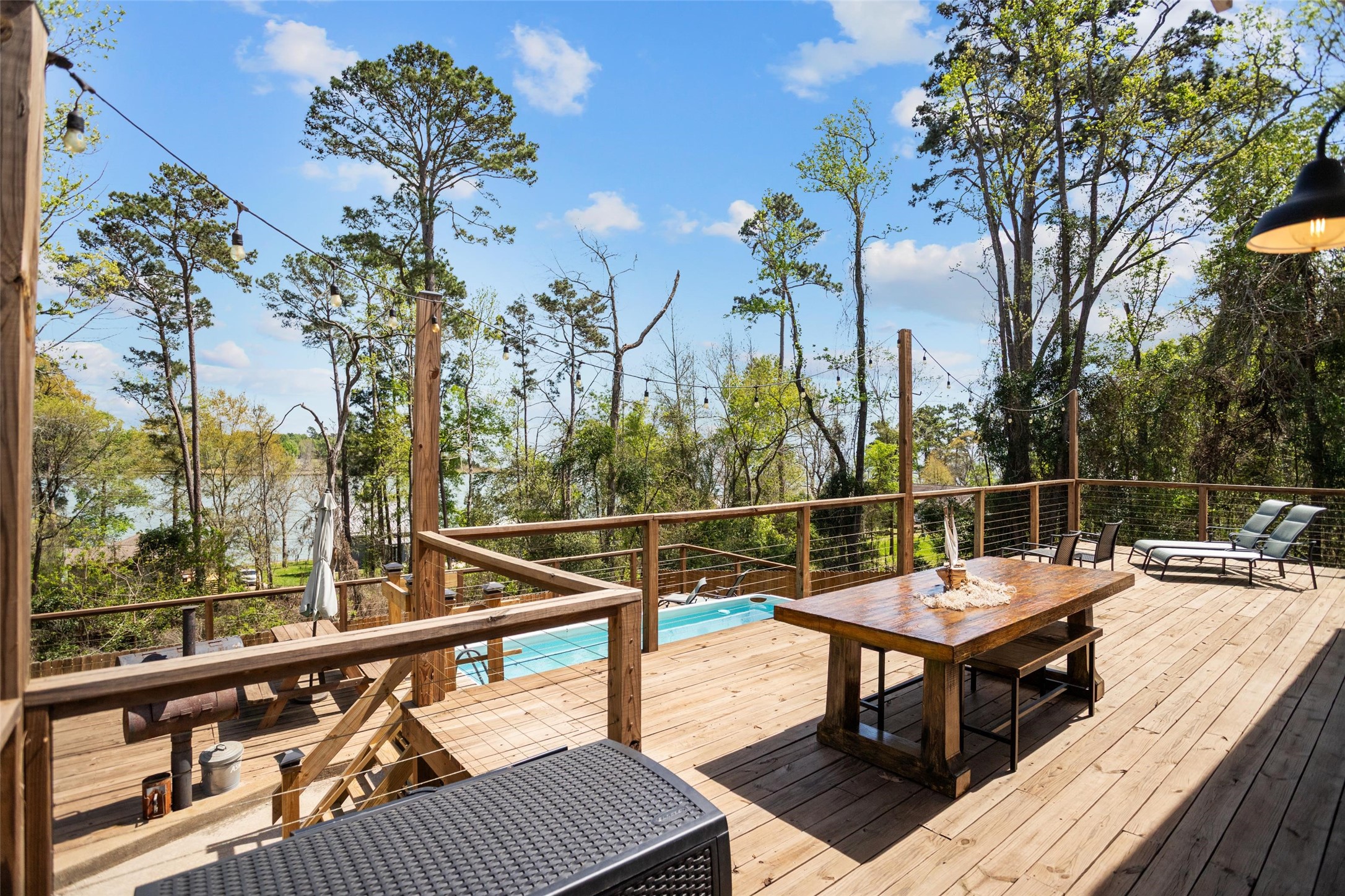 120 Cliff Street Point Blank, TX 77364 - Photo 18 of 30 What a view to enjoy entertaining or just a peaceful retreat