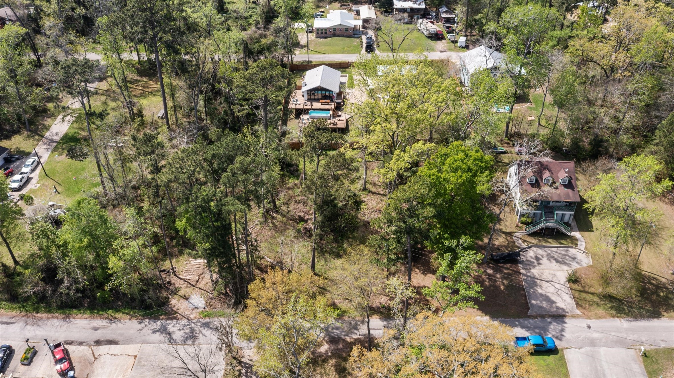 120 Cliff Street Point Blank, TX 77364 - Photo 25 of 30 Another Aerial view of property