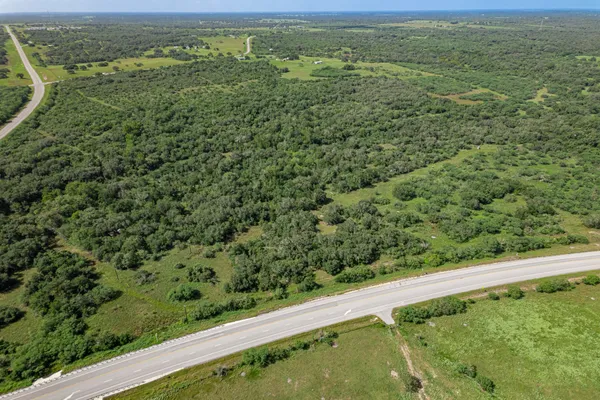 a view of a forest from a balcony