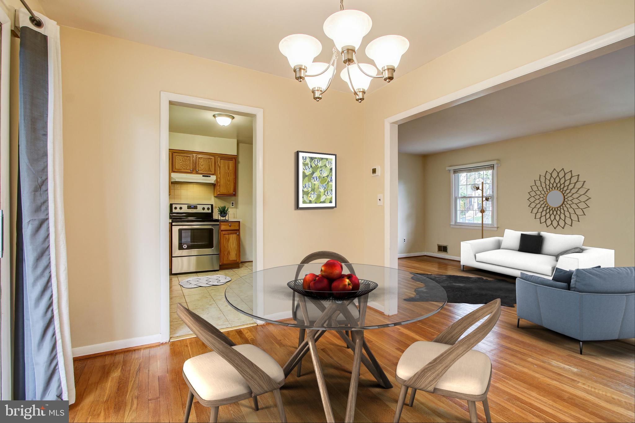 10004 Dallas Avenue Silver Spring, MD 20901 - Photo 14 of 38 Dining room off kitchen