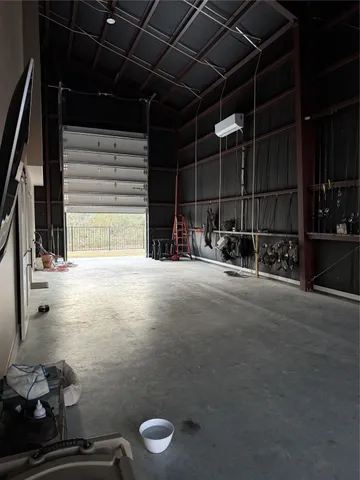 a view of storage and utility room