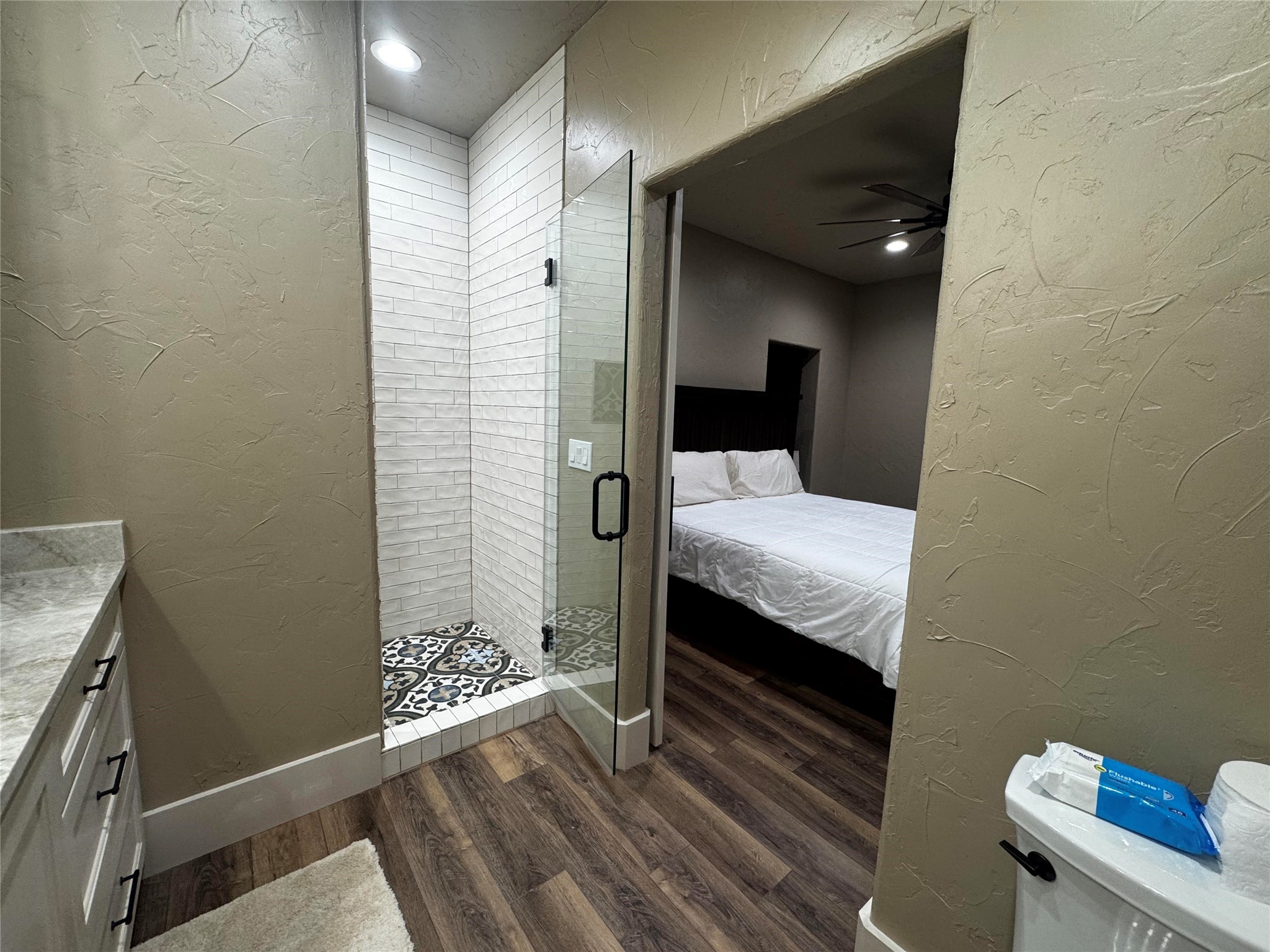 72 Circle Hook Port Port O'Connor, TX 77982 - Photo 27 of 43 a bedroom with a bed and a chair