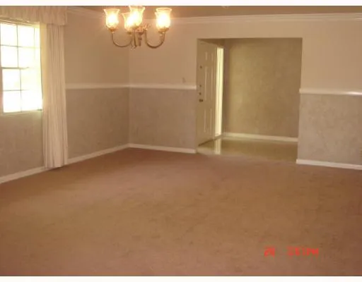 an empty room with window