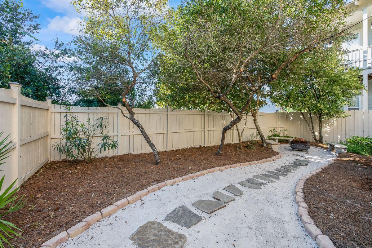 43 Sand Flea Drive Inlet Beach, FL 32461 - Photo 41 of 49 a view of a backyard